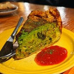 名駅WINE明智商店 - ほうれん草のキッシュ