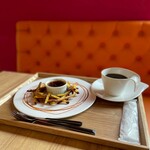 FIGLAND cafe - 料理写真:ﾌﾞﾘｭﾚけんぴｾｯﾄ