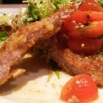 Giglio - 14.12.08【限定10食】千葉産 コレナイ豚のカツレツ ミラノ風(1404円)