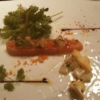 GINTO 池袋店 - 前菜　スモークサーモン