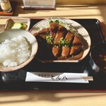 とんかつ とん八 - 大味噌とんかつ定食
