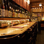 こだわり炭火焼鳥 ふらふら - L字カウンター10席