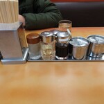 ラーメン山岡家 野田店 - 薬味