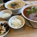 中国料理 小閣樓 - ご飯と惣菜付