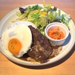 六感珈琲 - 料理写真:おいせうし100％ハンバーグステーキ