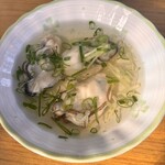 浜英水産 - 牡蠣の酢の物もさっぱりして良い