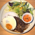 六感珈琲 - おいせうし100％ハンバーグステーキ
