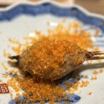 特選髙坂鶏 克つ鳥 - ツミレ(削り卵黄)