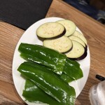 東陽町 大衆焼肉 暴飲暴食 - 焼き野菜