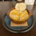 バルバルキッチンアメリ - チキンと京芋のグラタン(¥1,000)