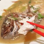 Manaita no Ue no Sakana Chiba Ten - ブダイと魚介の日本酒蒸し2