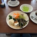 カフェ青山 高屋店 - サラダ食べ放題