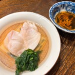 御料理 ふじ田 - くえのしゃぶしゃぶ
      こかぶ 春菊