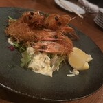 ペスカ - 天使のエビのカダイフ巻き