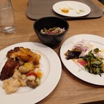 オールデイダイニング グランドエール(ヴィラフォンテーヌ グランド 羽田空港) - 盛り付け