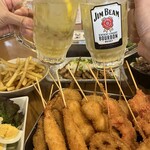 串かつ フジケン - コース料理