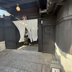 京味 もと井 - 入り口