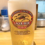 分家 無邪気 - ドリンク写真:キリン生中660円