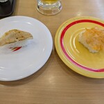 かっぱ寿司 - のどぐろ塩炙り、赤貝