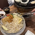 jingisukanyoderu Kamata Ten - 焼き野菜盛り盛り