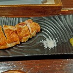 ワイン居酒屋 シャルボン - 高宮鶏モモ肉の炭火焼ステーキ