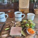 ベンチ コーヒー - 