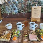 ベンチ コーヒー - 