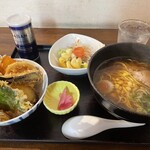 富士屋食堂 - 天丼セット950円