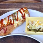 カフェ 亀ゴージュ - ホットドッグ