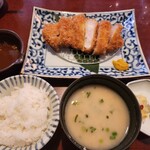 和心とんかつ あんず - 黒豚ロースカツ膳