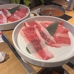 和牛放題の殿堂 秋葉原 肉屋横丁 しゃぶしゃぶ - 