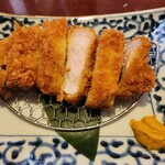 和心とんかつ あんず - 黒豚ロースカツ