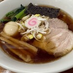 333939721 - 煮卵らぁめん(平打ち麺・並)
