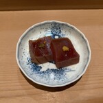 すし善 - 鮪の漬け