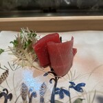 すし善 - トロと赤身