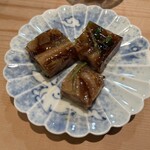 すし善 - カスベの煮凝り