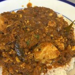 カリーライス専門店エチオピア - スパイスの葉っぱがところどころ見える