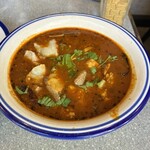 カリーライス専門店エチオピア - チキン豆カリー、ジャガイモ