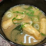 なか卯 - みそ汁