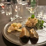 福星 - 干豆腐･海月の頭･ピータンと大根の醤油漬け