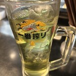 焼鳥 日高 - 緑茶ハイ