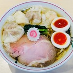 キング製麺 - 全部乗せ白だしラーメン180g1,550円(麺130g or 180g選択可)