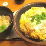 宮本むなし - カツ丼セット