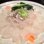 卯夢 - 活河豚のてっさ