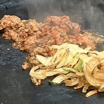 いか玉屋プラスアルファー - 牛スタミナ焼き　人のやけど