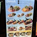 モクオラ ディキシーダイナー - メニュー看板