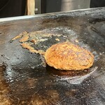 いか玉屋プラスアルファー - ハンバーグが膨らんだー