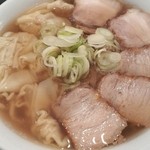 喜多方ラーメン 坂内 - ワンタン麺大盛