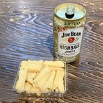 福島屋 - ジムビームハイボール176円 魚沼ものがたり揚餅172円