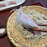 소바노 미 - 훈제 오리 리프트업! 뒤쪽에 【한정】 100% 메밀소바.